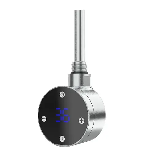 ТЕН для рушникосушарки OnlyHeat електронне управління 300W Argent Chrome + трійник 30412 - фото 1