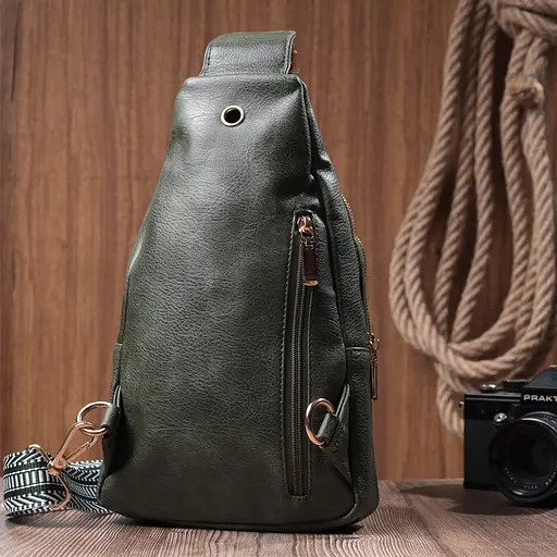 Слинг сумка для женщин Vintage из экокожи 18.5х29х8 см sum0026965 - фото 10