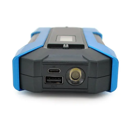 Пускозарядний пристрій (бустер) Voltronic A12 12V, powerbank Jump Starter пусковий струм 1000А - фото 2