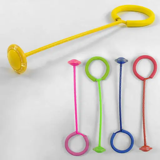 Скакалка на ногу С 38875, с подсветкой, в пакете (6900067388759) зеленый - фото 2