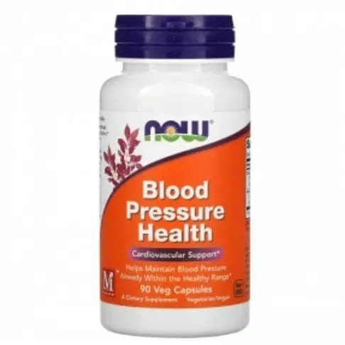 Добавка Здоровий артеріальний тиск у капсулах №90 Now Foods Blood Pressure Health - фото 1