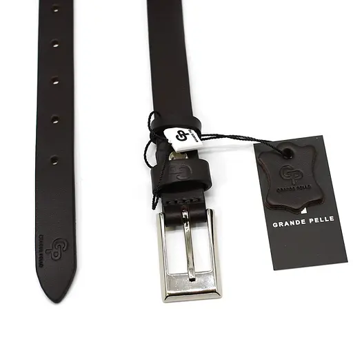 Ремінь шкіряний Grande Pelle жіночий 120х2 см acs0029343 - фото 2