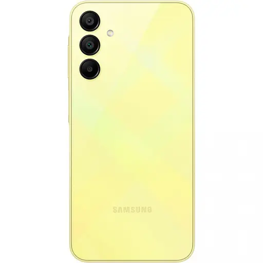 Смартфон Samsung Galaxy A15 SM-A155F 8/256GB Yellow - фото 3
