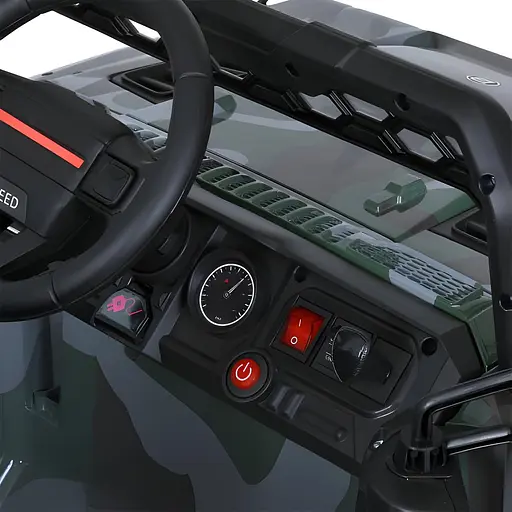 Электромобиль детский Bambi Джип M 4960EBLRS-18 12V с родительским пультом мягкими колесами - фото 6
