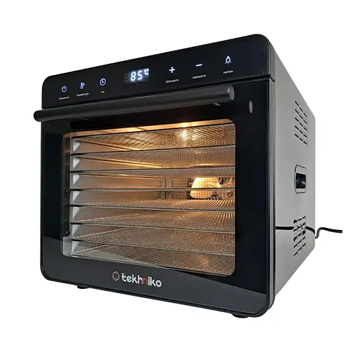 Дегідратор професійний Tekhniko DH-08D-BK чорний (8 лотків) - фото 1