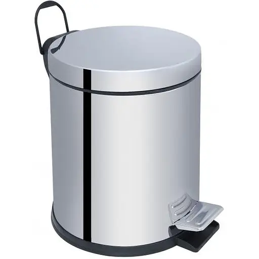 Ведро для мусора Lidz Oreo 0105 (121.01.05) 5 л (LDORE0105CRM22254)  - фото 1