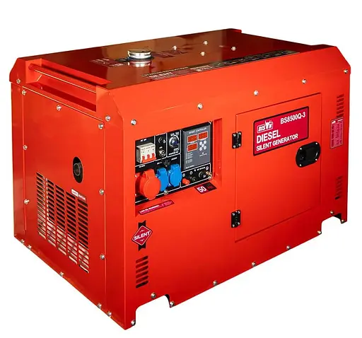 Генератор Синхронний Bison 6 кВт BS8500Q-3 / 6000 Вт / Дизель (41-00413) - фото 6