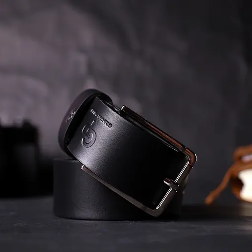 Ремінь шкіряний Grande Pelle чоловічий 3,4х120 см acs0026897 - фото 8