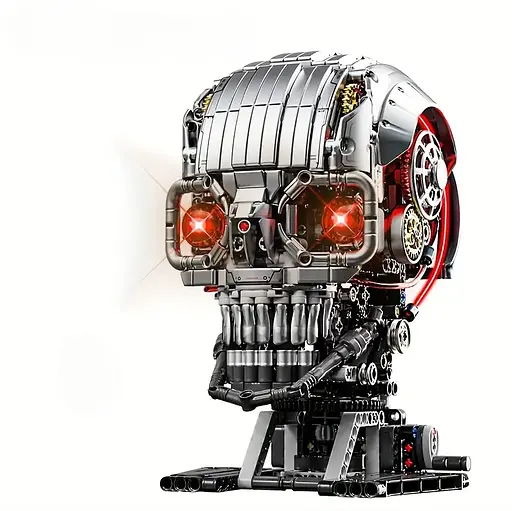 Конструктор череп MJI Skeleton механічний від  для дітей та дорослих  1099 деталей - фото 1