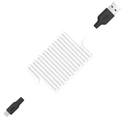 USB кабель Hoco X21 Plus Micro silicone cable 2 м /28 - фото 2