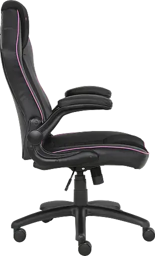 Геймерское кресло GT Racer черное с фиолетовым (X-2760 Black/Violet) - фото 3