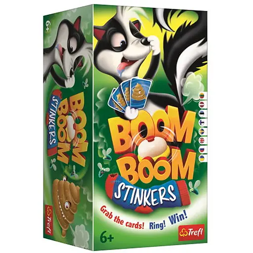 Настільна гра Trefl Бум Бум. Вонючки (Boom Boom: Stinkers) (02005) - фото 1