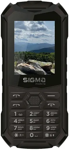 Телефон Sigma X-treme PV68 Black UA UCRF - фото 7