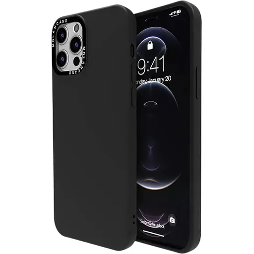 Чохол-накладка Molan Cano Silicone SF Jelly Mixxi для Apple iPhone 13 Pro (black)