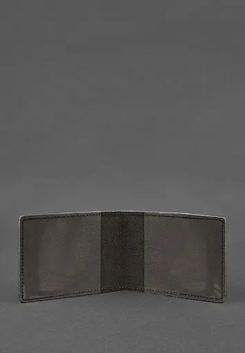 Кожаная обложка на удостоверение морской охраны темно-коричневая - фото 3