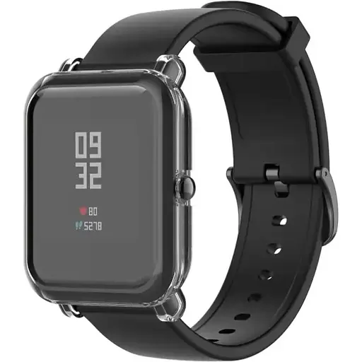 Чехол-накладка DK CDK Silicone Face Case для Xiaomi Amazfit Bip S / 1S / S Lite (012417) (clear) - фото 4