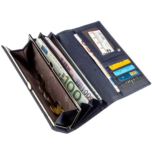 Кожаный женский кошелек ST Leather 18.5х9 см acs0015881 - фото 5