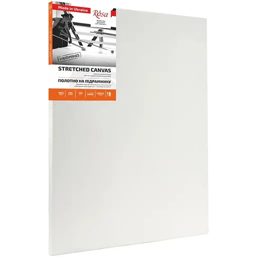 Полотно на подрамник Rosa среднее зерно лен акриловый грунт