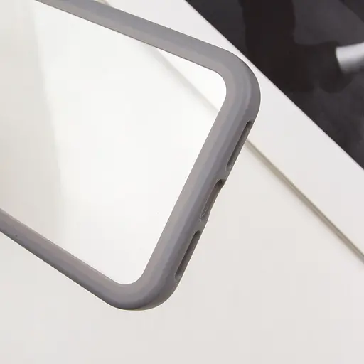 Чохол Epik TPU Transparent + Colour 1.5 мм для Apple iPhone 15, 6.1 Grey - фото 6