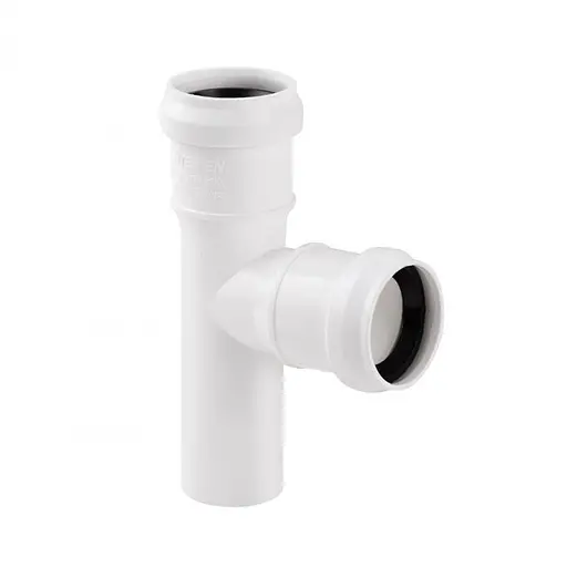 Тройник канализационный TA Sewage 32, 90° TASTRPP9032 - фото 1