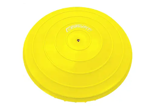 Полусфера массажная киндербол EasyFit 15 см жесткая желтая (EF-3002-Y) - фото 2