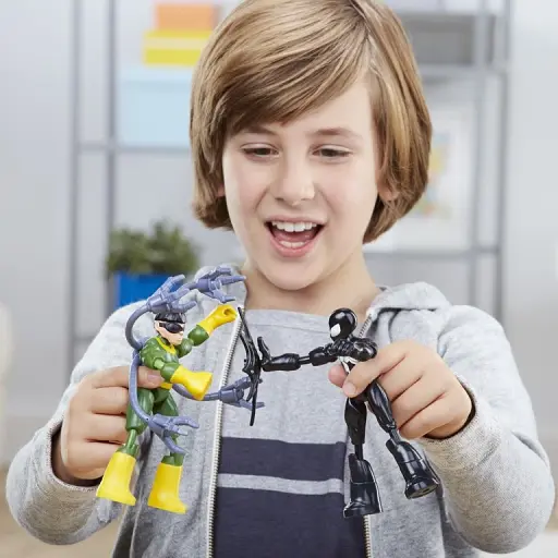 Набор фигурок Hasbro F0239 Spider-Man Bend and flex Человек-паук против Дока (F0239) - фото 8