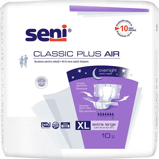Підгузки для дорослих Seni Classic Plus Air XL 10 шт. - фото 1
