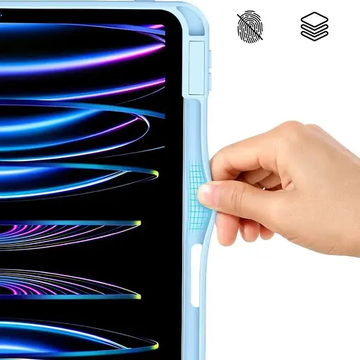 Чохол-книжка Wiwu Defender Protective Case для Apple iPad Pro 12.9" 2020-2022 (JD-103) Blue [91886] - фото 5