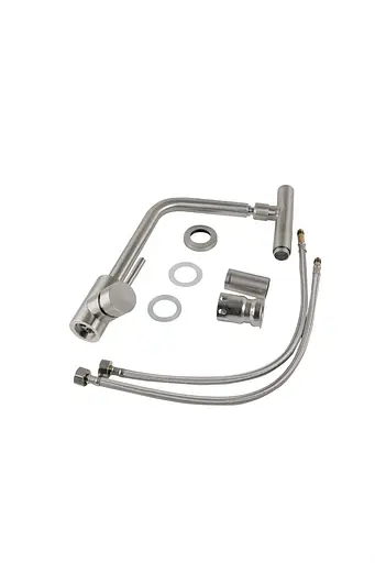 Змішувач для кухні Germece 3076 нержавіюча сталь - фото 2