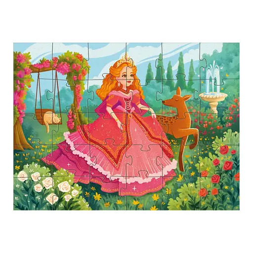 Пазл детский "Принцесса в волшебном саду" DoDo Toys 300711, 30 элементов - фото 2