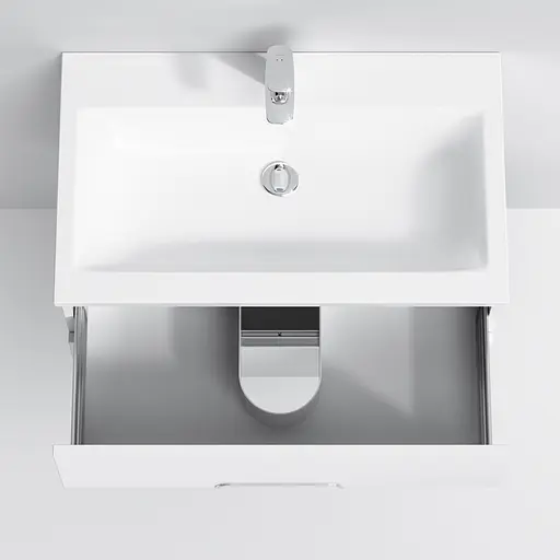 Тумба підвісна AM.PM Spirit 80 см з умивальником (M70-FUX0802-WC0802-38) - фото 5