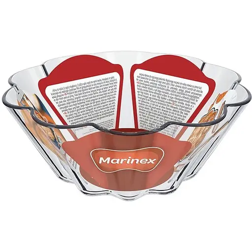 Форма для кексов из жаропрочного стекла Marinex круглая 1.3 л (6487)