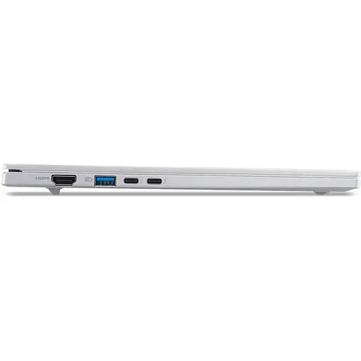 Ноутбук ACER Aspire 14 AI A14-53M-7898, (NXJLHEX003), процесор Intel Core Ultra 7 256 В (до 4,8 ГГц), 14-дюймовий WUXGA-дисплей, 16 ГБ, SSD 512 ТБ, відеокарта Pure Silver - фото 6