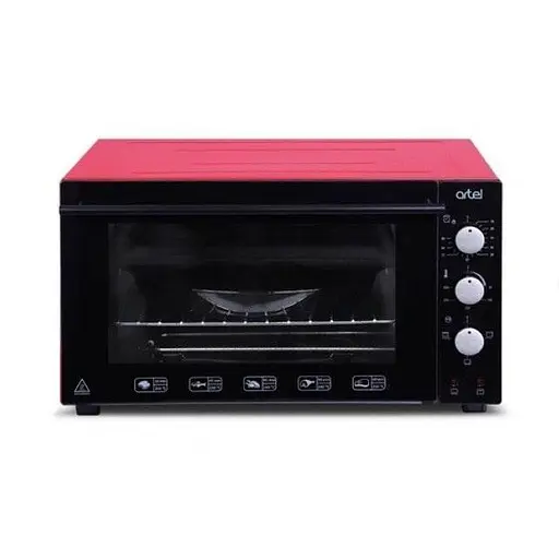 Духовка настільна Artel MD 4218 L Black Red - фото 2