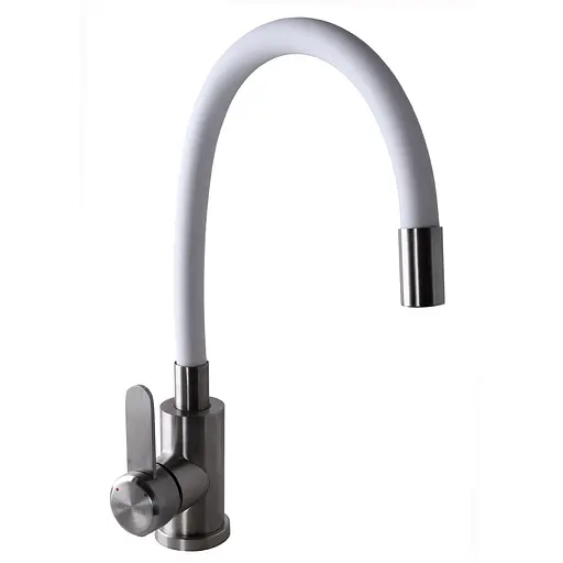 Смеситель для кухни Globus Lux Wien SUS2-203SW Белый - фото 3