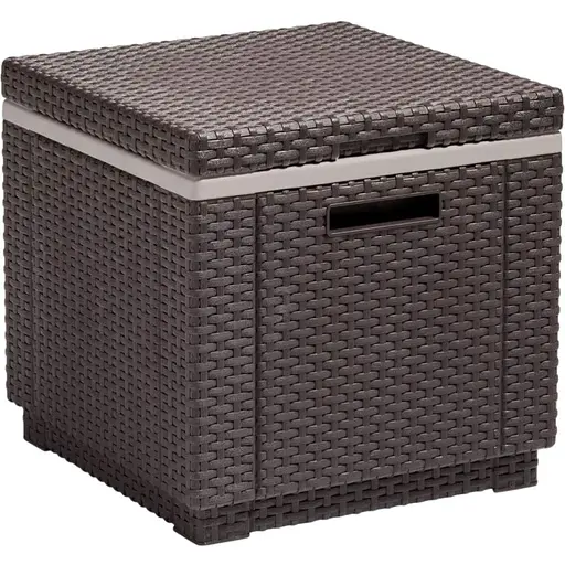 Стол-ящик с термоизоляцией Allibert Ice Cube коричневый - фото 1