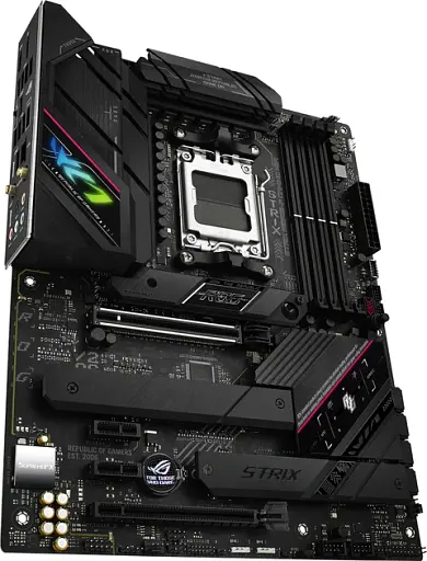 Материнська плата Asus ROG STRIX B650E-F Gaming Wi-Fi (sAM5, AMD B650, PCI-Ex16) - фото 2