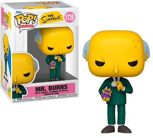 Фигурка Funko Pop Фанко Поп Мистер Бернс Симпсоны The Simpsons Mr. Burns 10 см FP S MB 1739