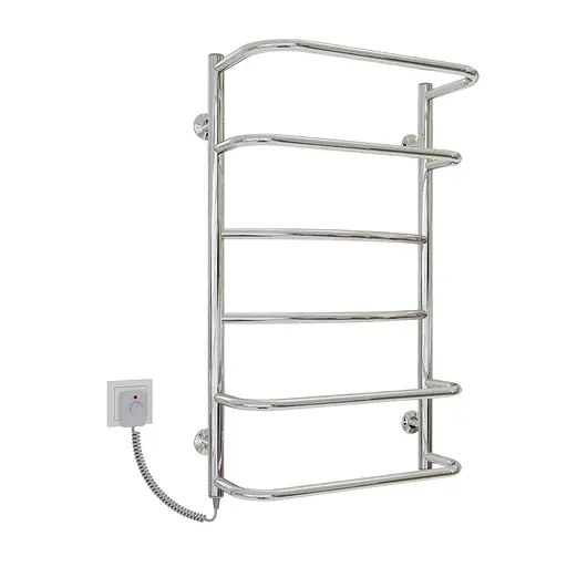 Електрична рушникосушарка Kosser Лайт 800x500/6 EL ДЛА02ЕL, Хром, Ліве - фото 1