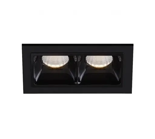 Світильник точковий врізний KLOODI KD-POINT 2X2 4W 3K BK - фото 5