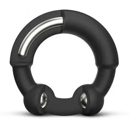 Ерекційне кільце з металевими вставками Dorcel Stronger Ring