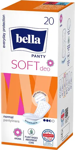 Прокладки гигиенические Bella Panty Soft Deo Fresh 20 шт. - фото 1
