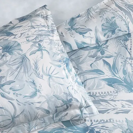 Постельное белье Velora Blue Сатин Tac pbe0051568 - фото 2