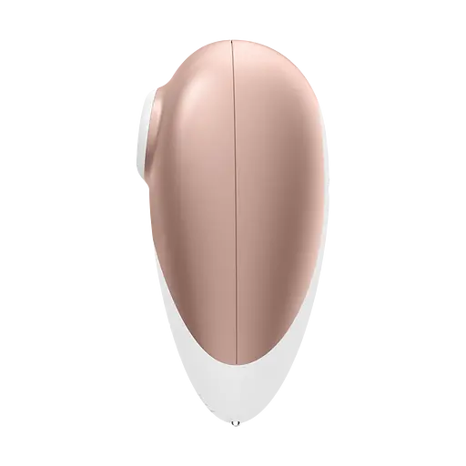 Вакуумний стимулятор клітора Satisfyer Deluxe золотий - фото 8