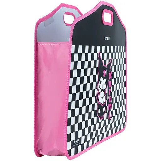 Портфель-папка Kite HK Kuromi на липучках 1 отдел A3 (HK24-208) - фото 2