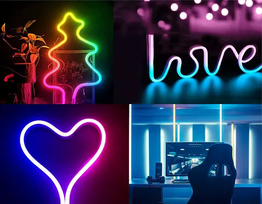 Twinkly Smart LED Twinkly Flex RGB, гнучкий контур, IP20, довжина 2м - фото 4