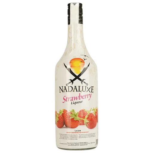 Ликер Nadaluxe Fresa (Strawberry) 15% 1 л - фото 3
