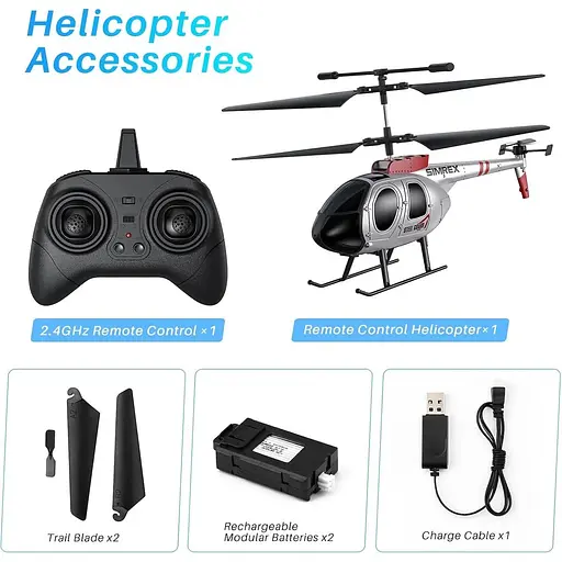 Вертолет с дистанционным управлением 20 минут полета - фото 8