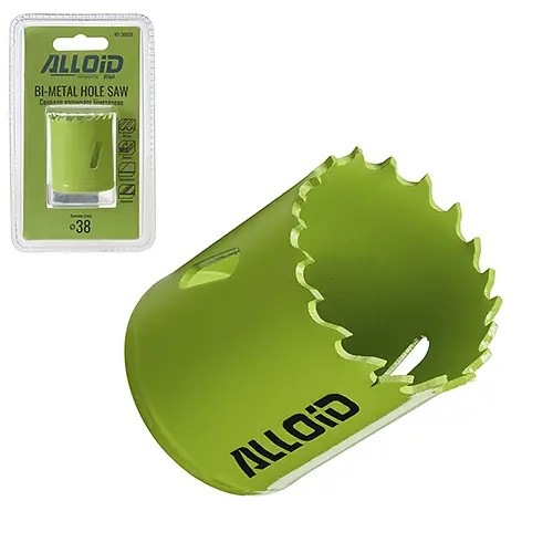 Свердло корончате Alloid Building Tools біметалеве 38 мм (HS-30038) - фото 2