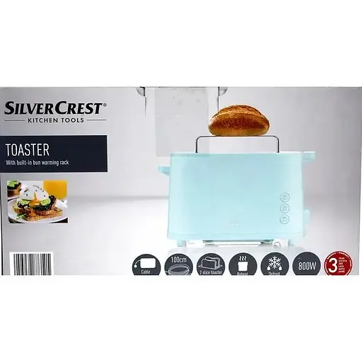 Тостер SilverCrest STK 800 A1 Mint - фото 3